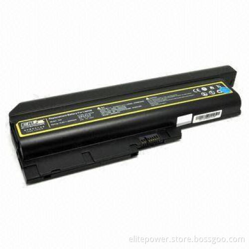 Laptop Battery with 6,600mAh, 10.8V, BAK A-grade cells IBT60H for IBM ThinkPad T60 1952/1953/1954